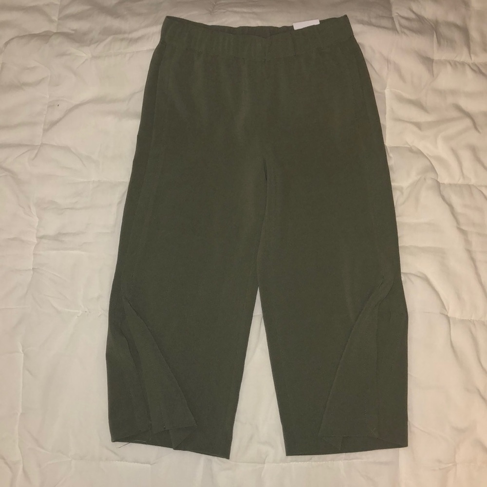 Wide Leg Crop Pants